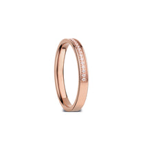 Load image into Gallery viewer, Bering Ring | Polished Rose Gold and Swarovski | 576-37-X1 |Inner Ring
