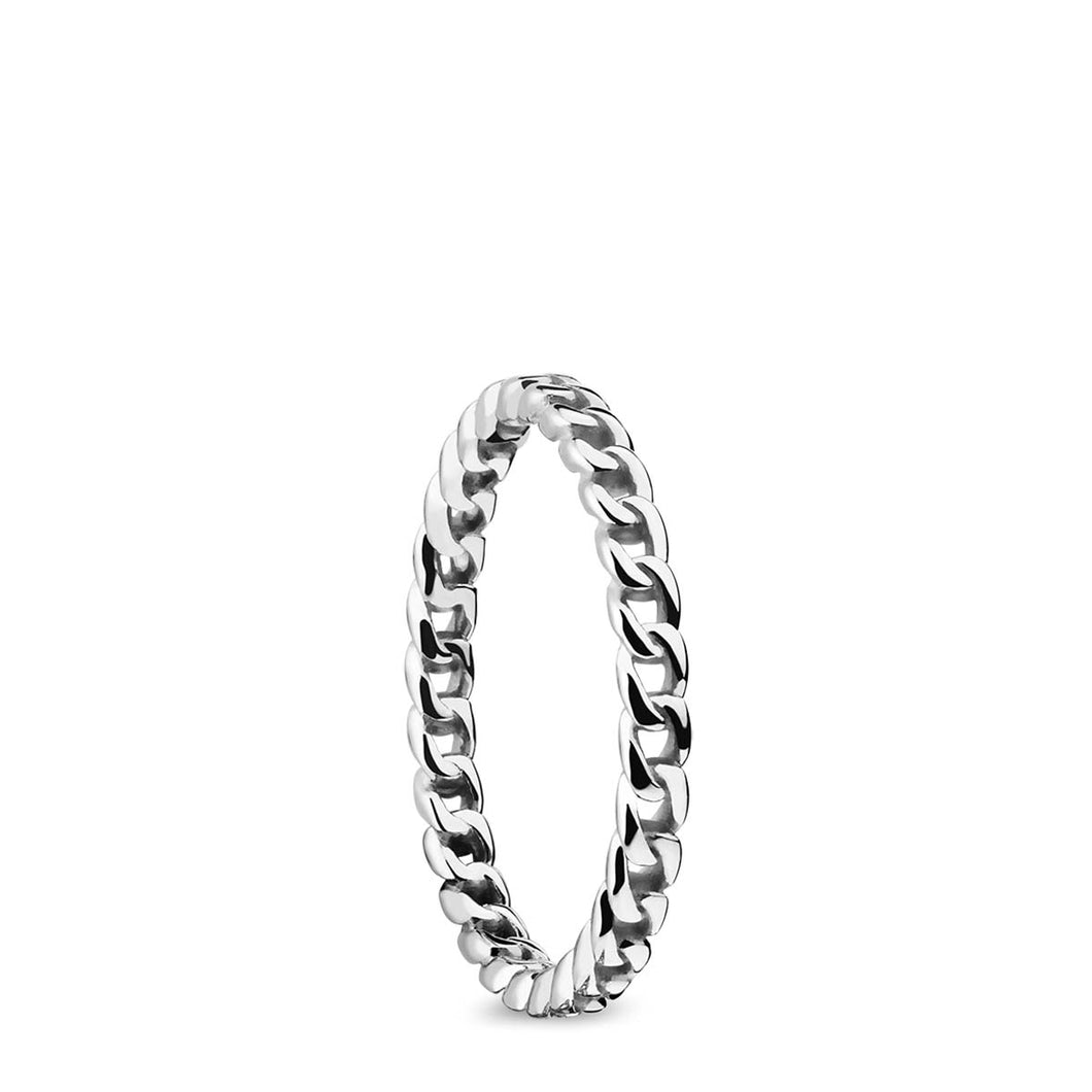 Bering Ring | Polished Silver Curb | 583-10-X1 | Inner Ring