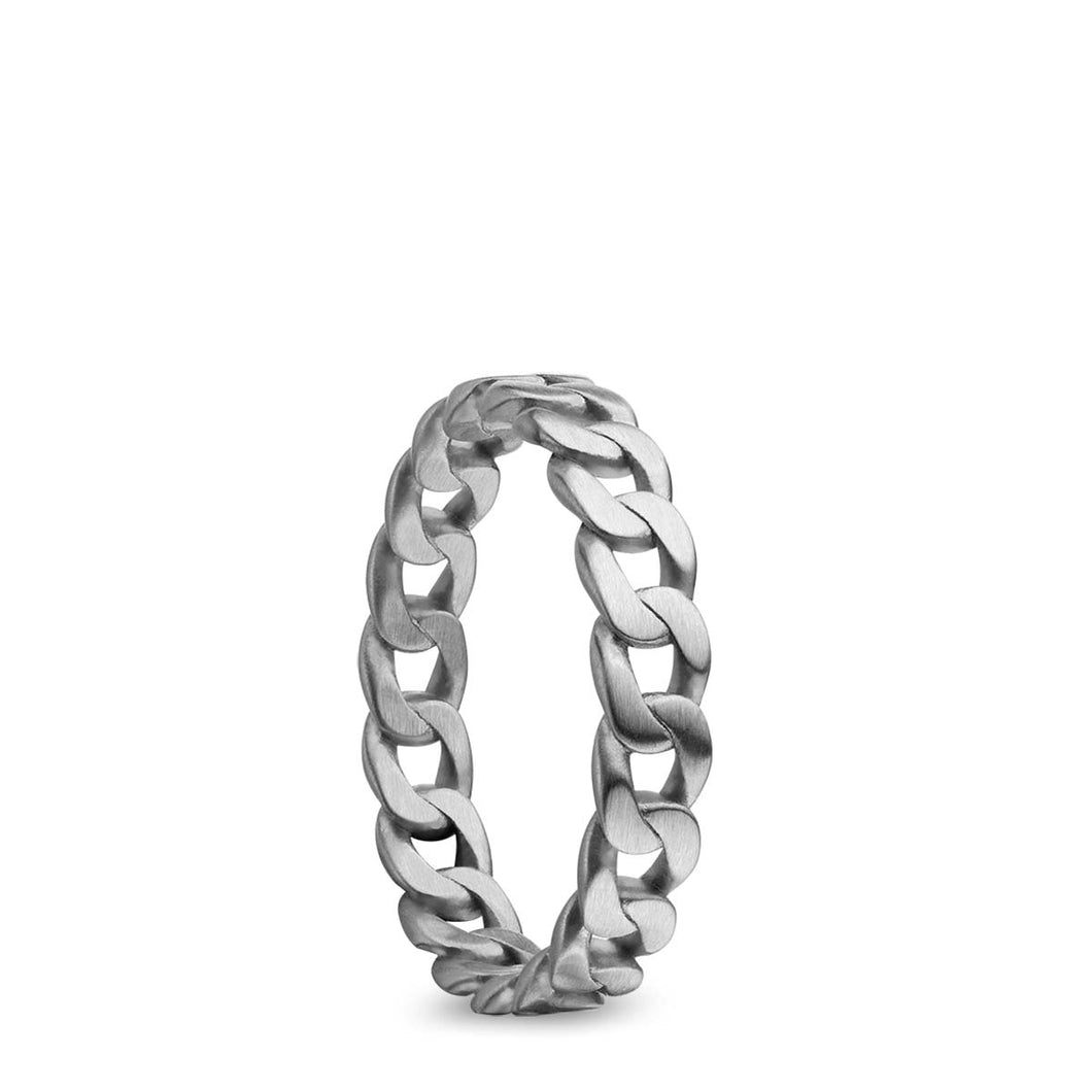 Bering Ring | Brushed Silver Curb | 583-11-X2 | Inner Ring