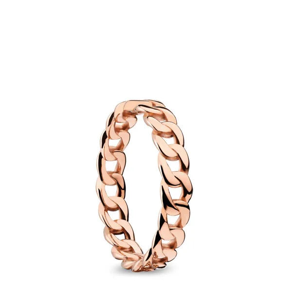 Bering Ring | Polished Rose Gold Curb | 583-30-X2 | Inner Ring