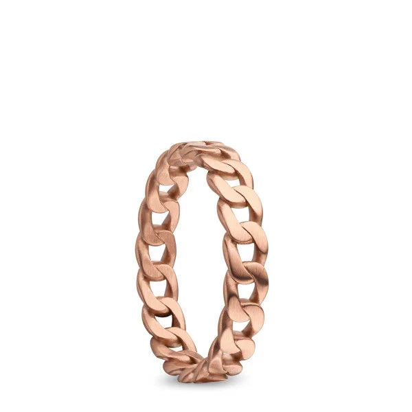 Bering Ring | Brushed Rose Gold Curb | 583-31-X2 | Inner Ring