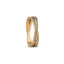 Load image into Gallery viewer, Bering Ring | Arctic Symphony | polished gold | 586-27-X2
