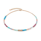 Princess Precious Necklace Aqua-Lilac