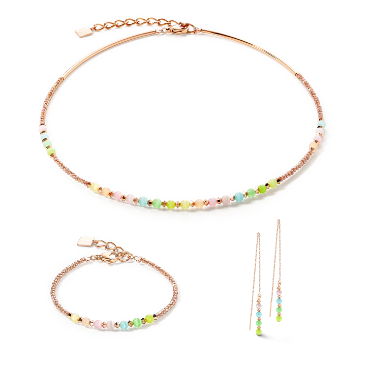 Princess Candy Necklace Multicolour Pastel