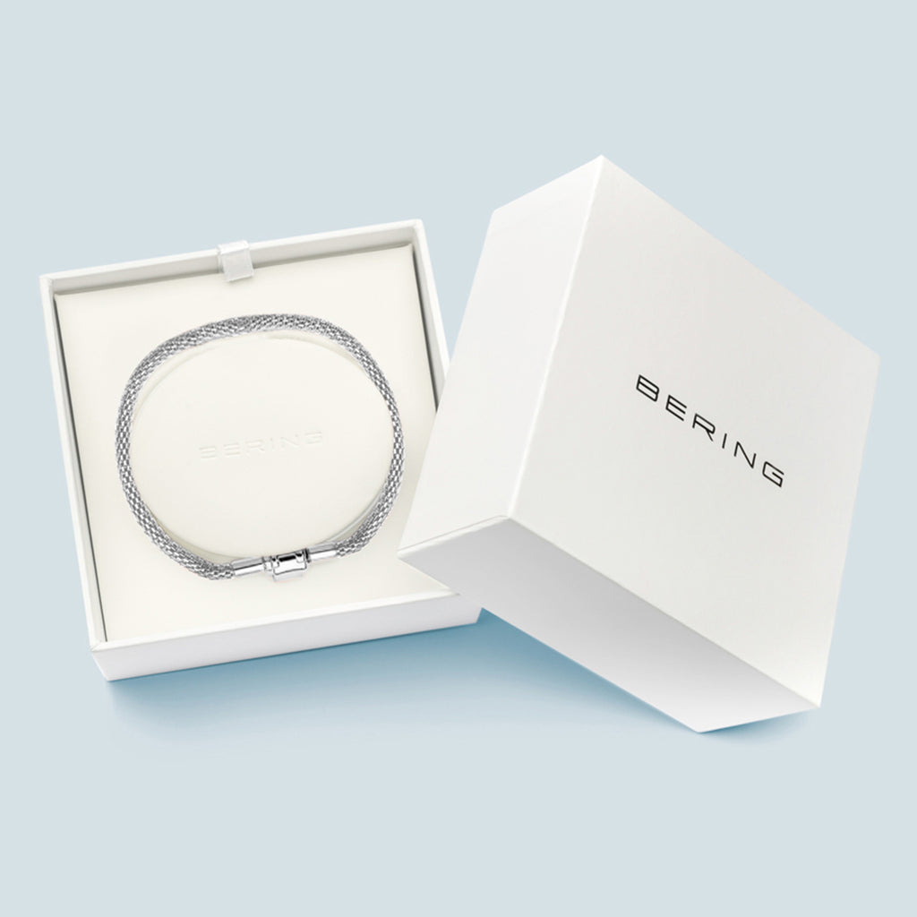 BERING Necklace Silver Stainless Steel