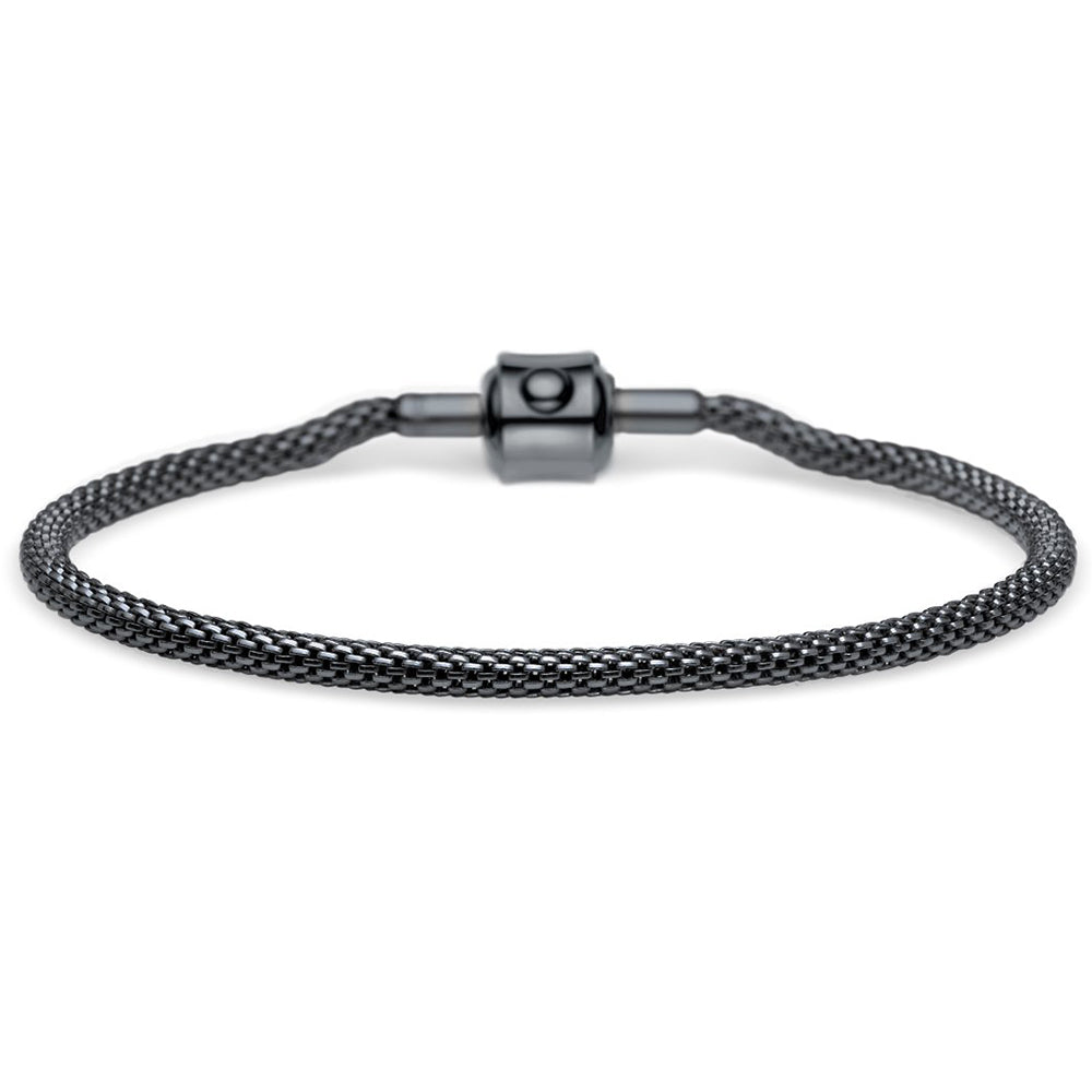 Bering Bracelet Black Stainless Steel