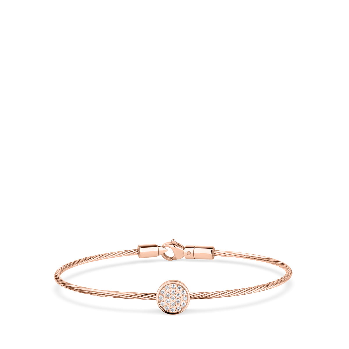 BERING Bangle Polished Rose Gold