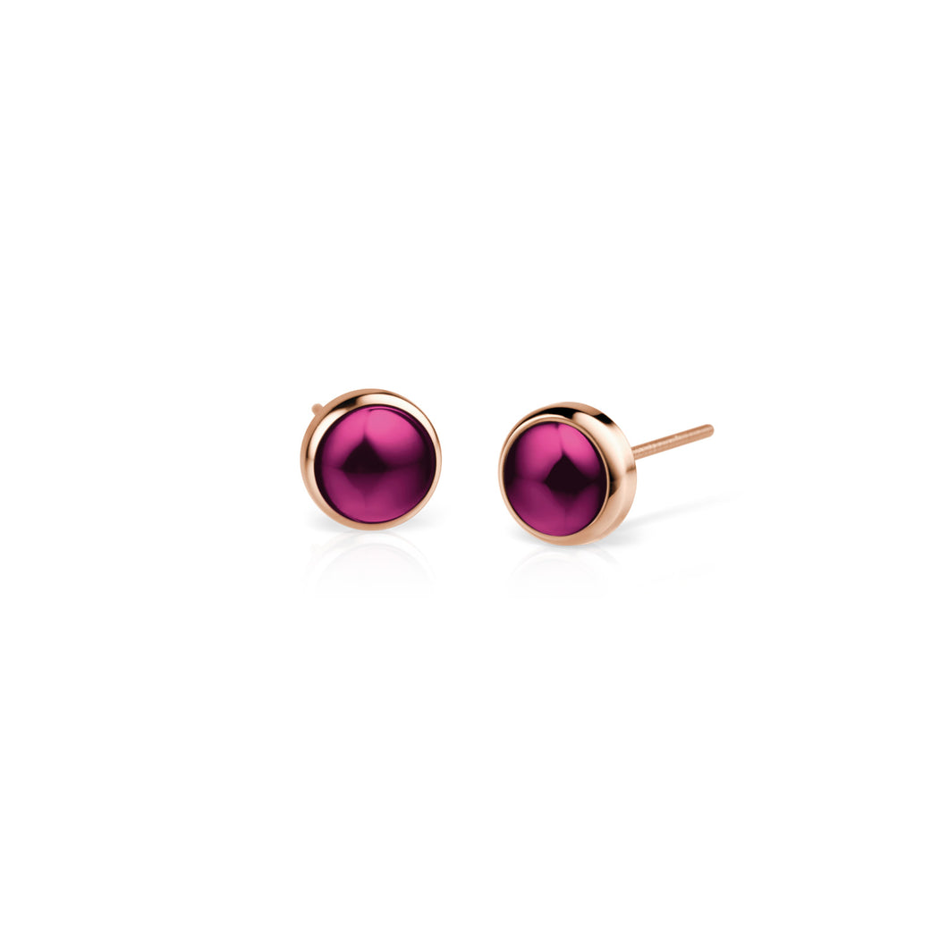 Bering Earrings | Purple Ceramic | 701-310-05 | Petite
