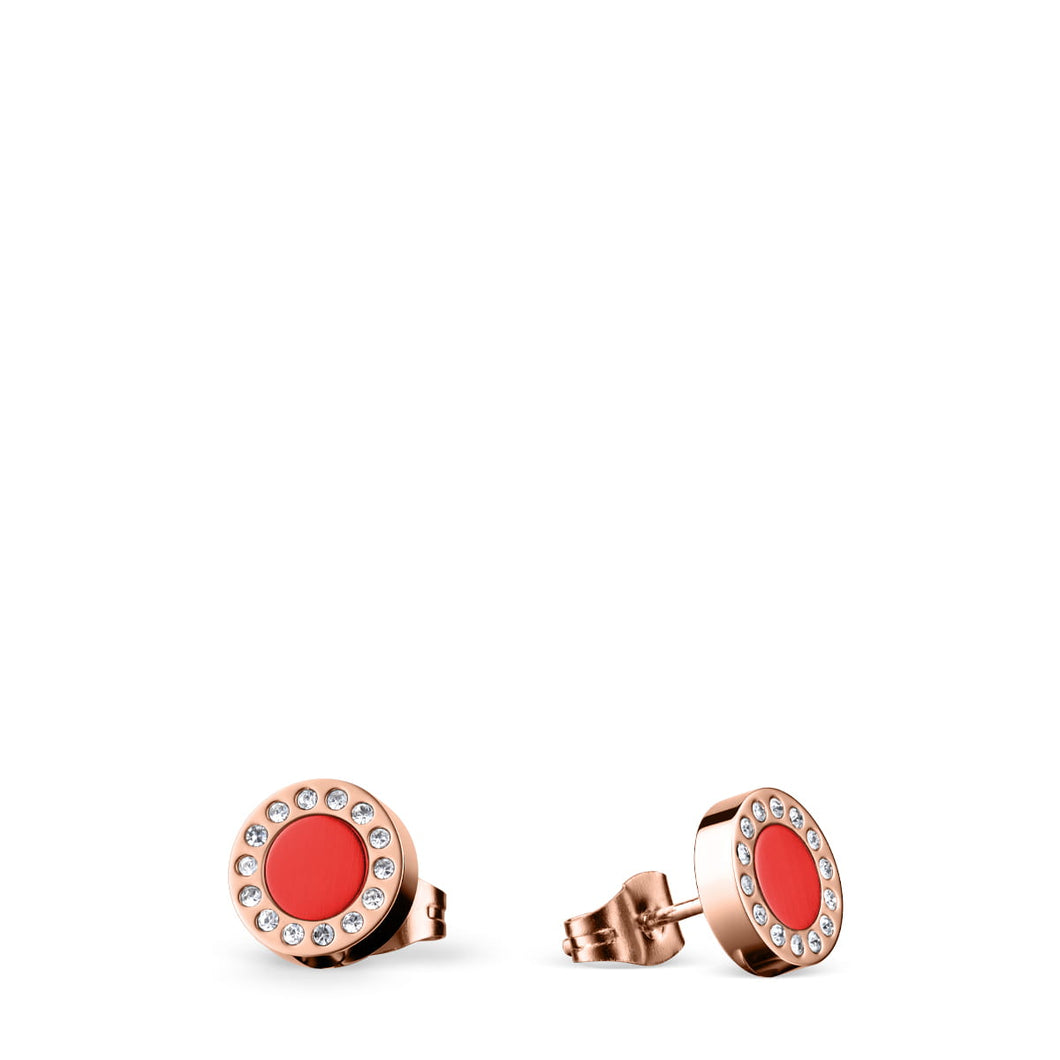 Bering Earrings | Polished Rose Gold | 707-349-05