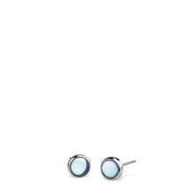 Load image into Gallery viewer, Bering Earrings | Blue Silver | Petite
