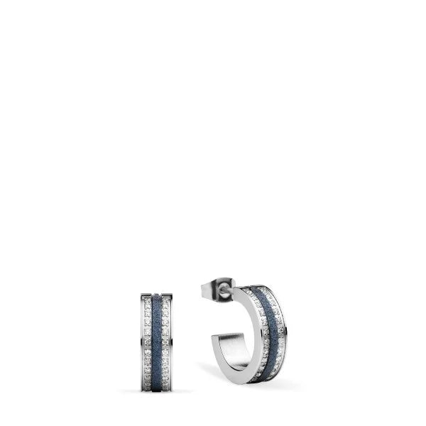 Bering Earrings | Silver and Blue | 723-197-05