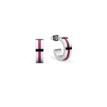 Load image into Gallery viewer, Bering Earrings | Polished silver | 725-199-05
