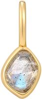 Gold Labradorite Charm
