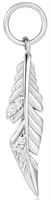 Silver Feather Earring Charm
