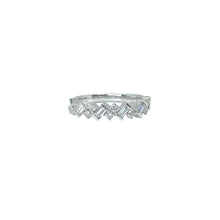 Load image into Gallery viewer, 9ct White Gold Mixed Diamond Eternity Ring

