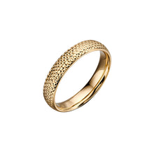 Load image into Gallery viewer, 9ct Yellow Gold Textured Ring
