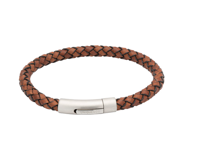Antique Dark Brown Leather Bracelet B400ADB