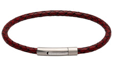 Load image into Gallery viewer, Antique Red Leather Bracelet B444ARE
