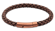 Load image into Gallery viewer, Moroccan Brown Leather Bracelet B452MO
