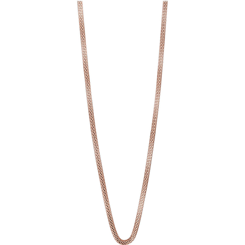 Bering Necklace Rose Gold Stainless Steel