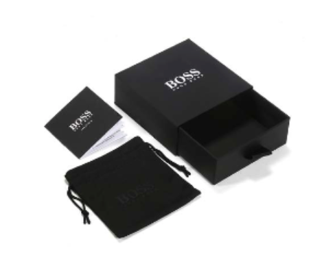 Gents BOSS Metal Link Essentials Two-Tone Bracelet