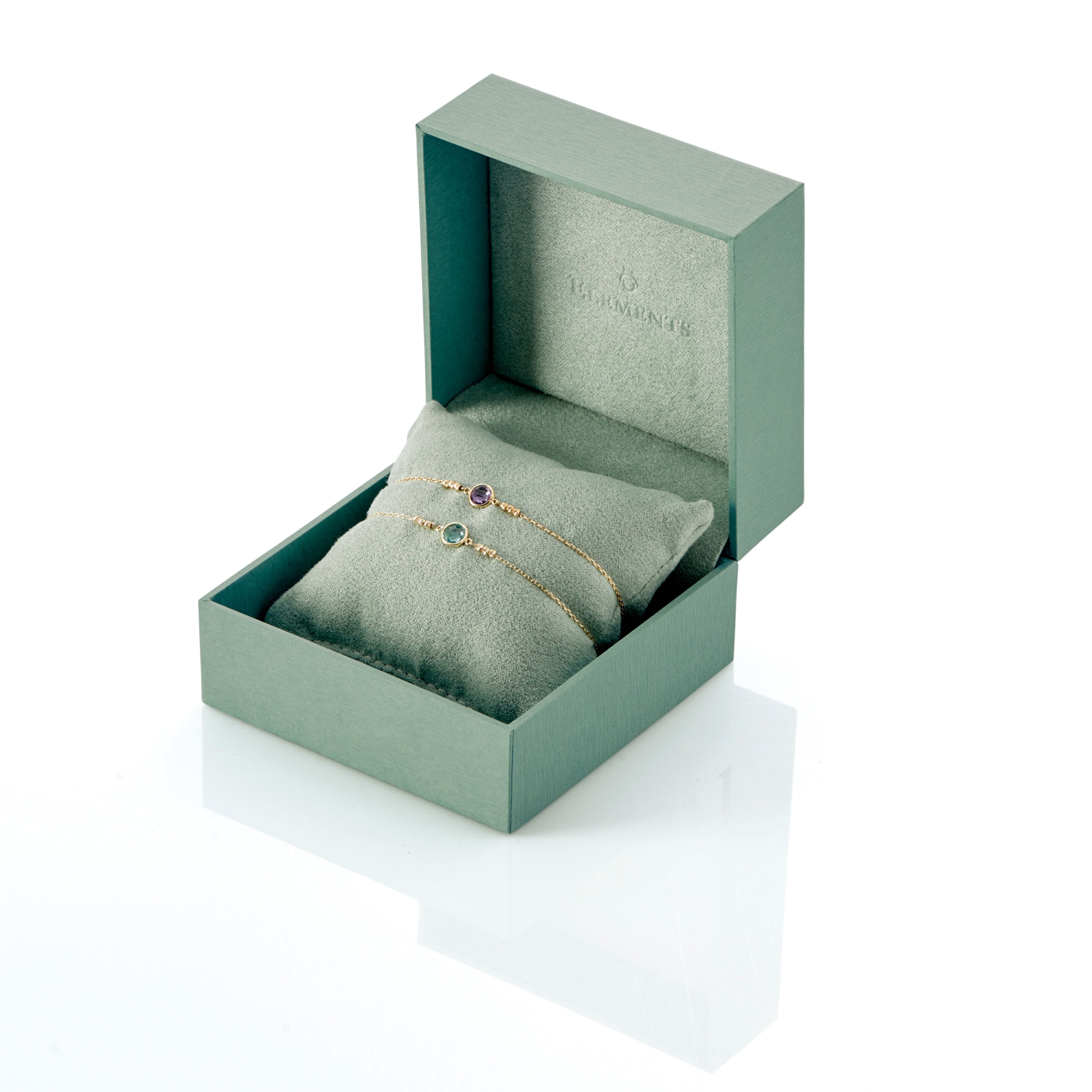 Silver & Gold Honeycomb Bee Bracelet