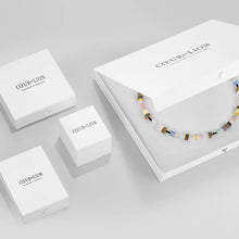 Load image into Gallery viewer, GeoCUBE® Iconic Monochrome Necklace Peach
