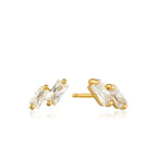 Gold Glow Stud Earrings E018-07G