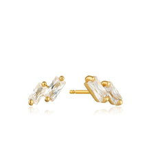 Load image into Gallery viewer, Gold Glow Stud Earrings E018-07G
