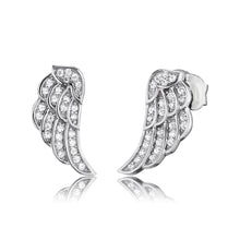 Load image into Gallery viewer, Angel Wing Ear Studs
