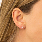 9ct Gold 5mm Pearl Stud Earrings