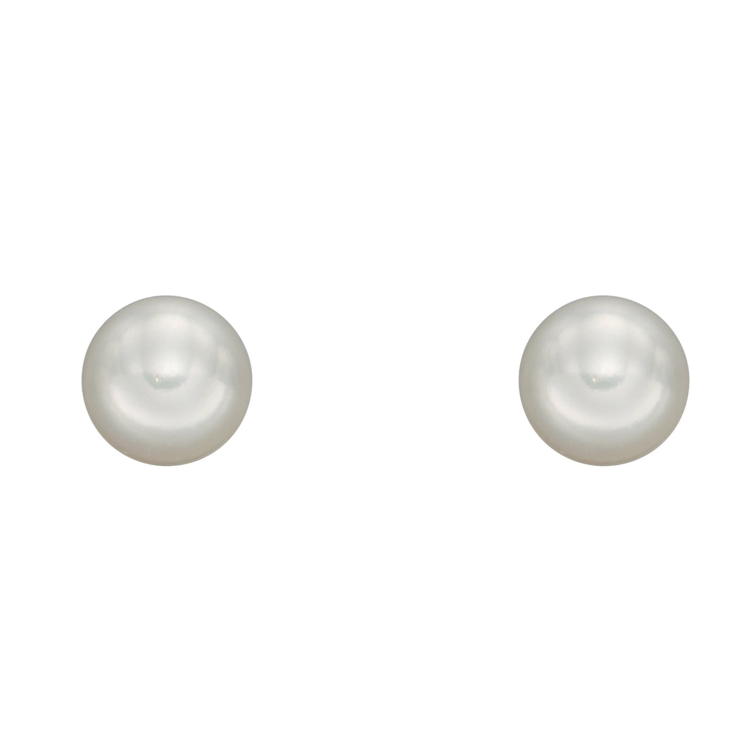 9ct Gold 5mm Pearl Stud Earrings