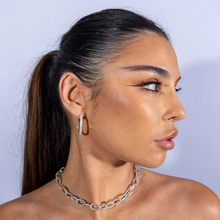 Load image into Gallery viewer, Hula Small Hoop Earrings HER2
