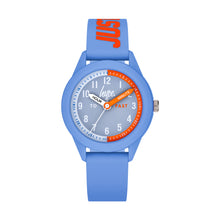 Load image into Gallery viewer, Just Hype Kids Watch | Time Teacher | Blue and Orange | HYK001UO

