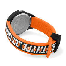 Load image into Gallery viewer, Just Hype Kids Watch | Black with Orange and White | HYK004OB
