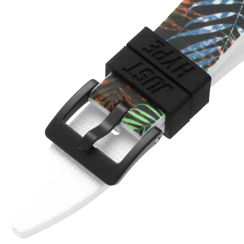 Just Hype Kids Watch | White, Black and Multicolour | HYK020BN
