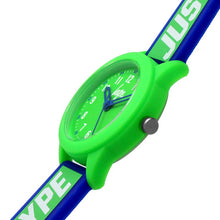 Load image into Gallery viewer, Just Hype Kids Watch | Blue and Green | HYK021N
