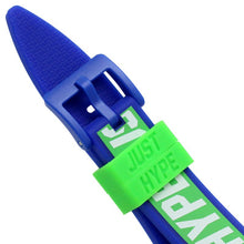 Load image into Gallery viewer, Just Hype Kids Watch | Blue and Green | HYK021N
