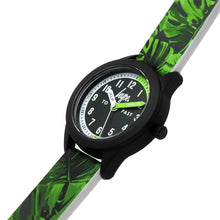 Load image into Gallery viewer, Just Hype Kids Watch | Black and Green | HYK030N
