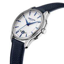 Load image into Gallery viewer, Kenneth Cole Watch | Date White Dial Blue Leather | KCWGB2125101
