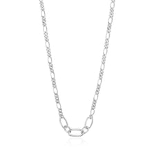 Load image into Gallery viewer, Silver Figaro Chain Necklace N021-03H
