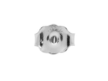 Load image into Gallery viewer, Silver Scroll Backs - 6mm (Pair)
