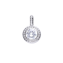 Load image into Gallery viewer, Round Halo Pave Pendant P4618
