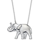 Silver Elephant Necklace