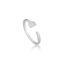 Load image into Gallery viewer, Silver Key Adjustable Ring R032-01H
