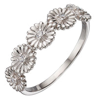 Load image into Gallery viewer, Silver Multi Daisy Ring
