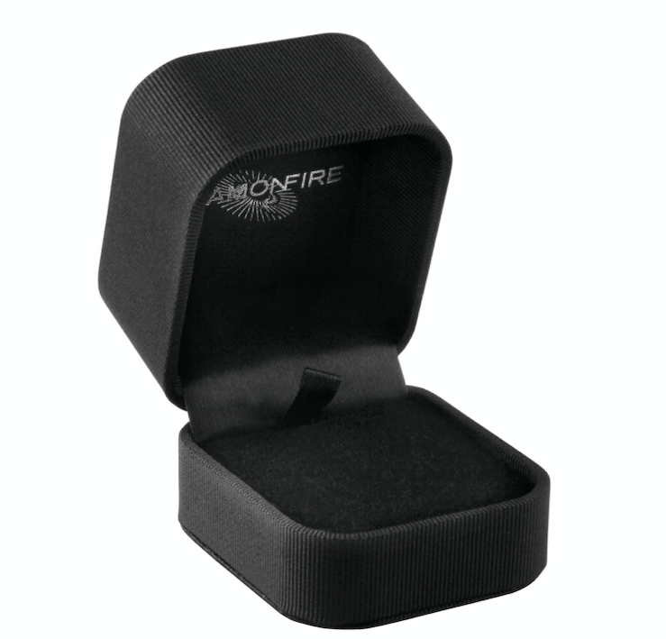 Princess Cut Zirconia Ring with Pave Set Shoulders R3748