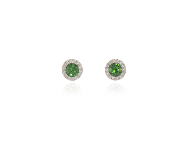 Chikle Green Earrings