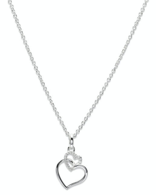 Sterling Silver 925 Pendant with CZ MK-612/SIL