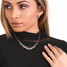 Load image into Gallery viewer, Multi Tear Choker Style Necklace TDN4
